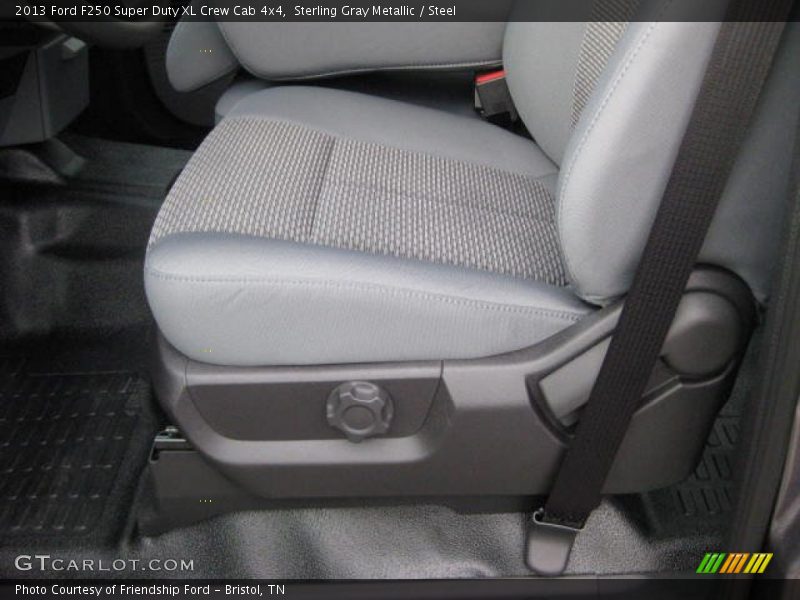Sterling Gray Metallic / Steel 2013 Ford F250 Super Duty XL Crew Cab 4x4