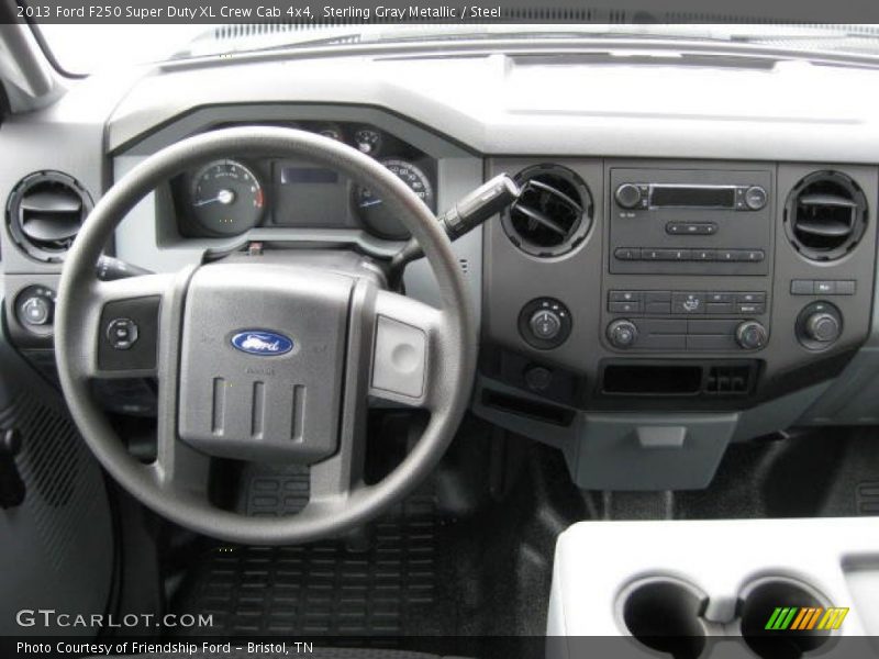 Dashboard of 2013 F250 Super Duty XL Crew Cab 4x4