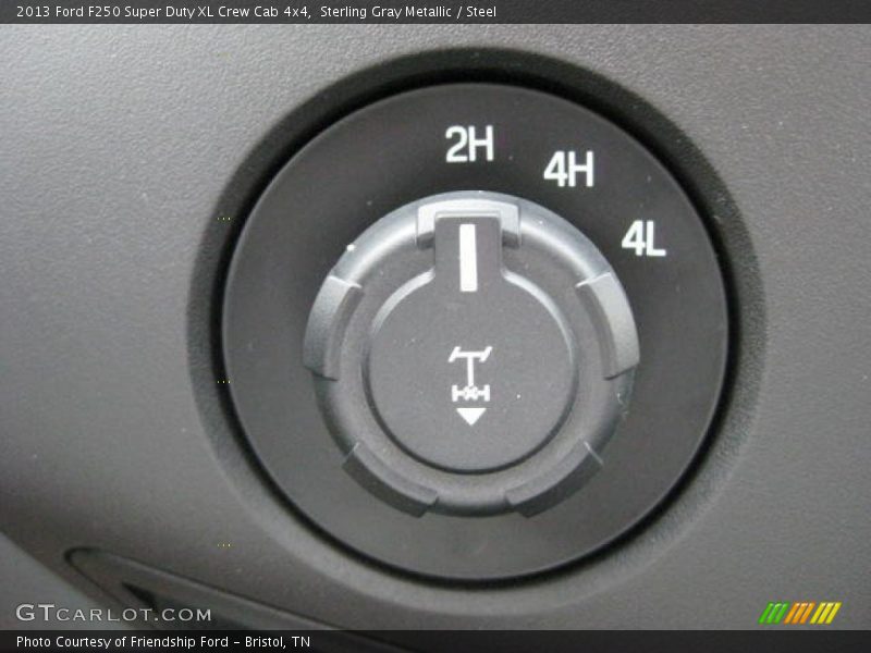 Sterling Gray Metallic / Steel 2013 Ford F250 Super Duty XL Crew Cab 4x4