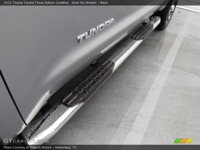 Silver Sky Metallic / Black 2013 Toyota Tundra Texas Edition CrewMax