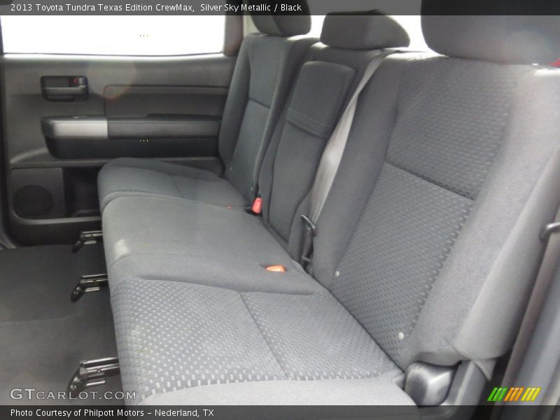 Silver Sky Metallic / Black 2013 Toyota Tundra Texas Edition CrewMax