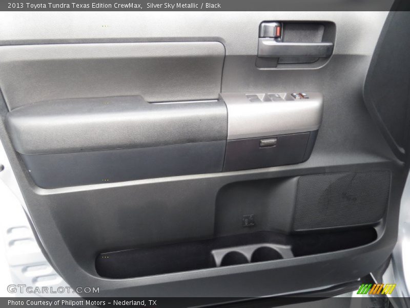 Silver Sky Metallic / Black 2013 Toyota Tundra Texas Edition CrewMax