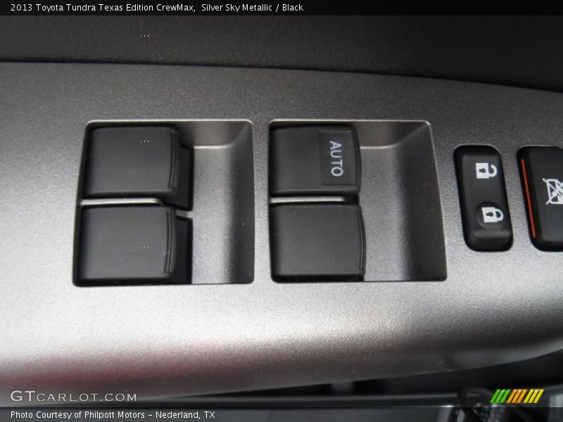 Silver Sky Metallic / Black 2013 Toyota Tundra Texas Edition CrewMax