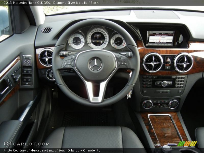 Dashboard of 2013 GLK 350