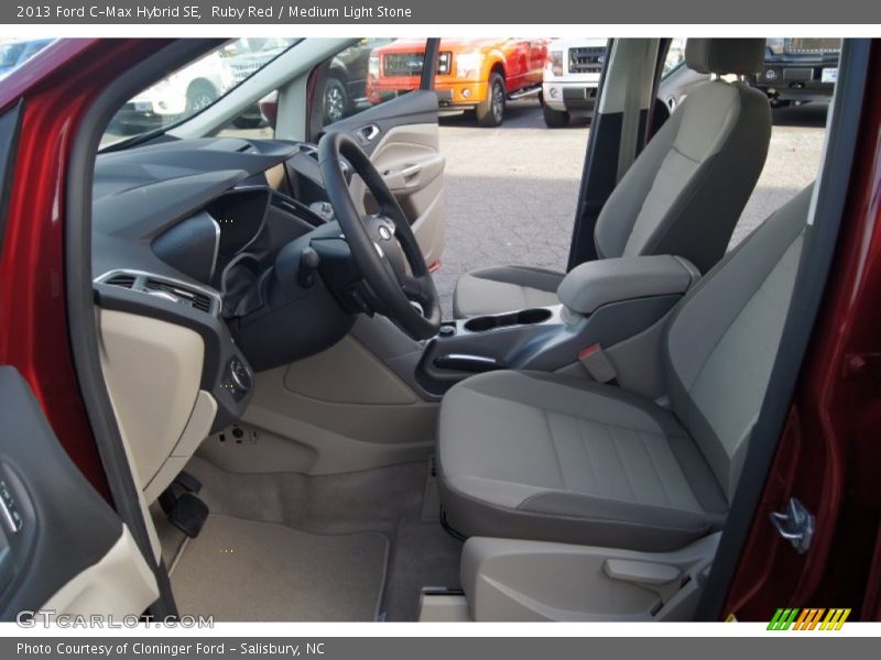 Ruby Red / Medium Light Stone 2013 Ford C-Max Hybrid SE