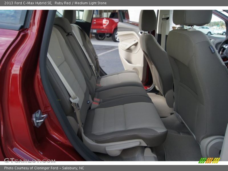 Ruby Red / Medium Light Stone 2013 Ford C-Max Hybrid SE