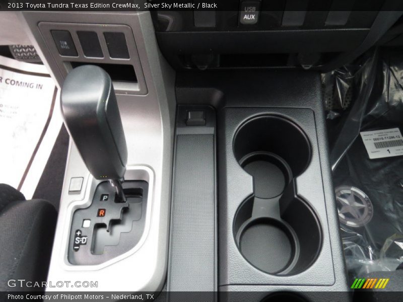 Silver Sky Metallic / Black 2013 Toyota Tundra Texas Edition CrewMax