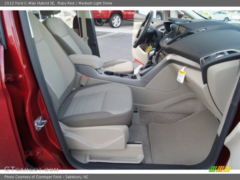 Ruby Red / Medium Light Stone 2013 Ford C-Max Hybrid SE