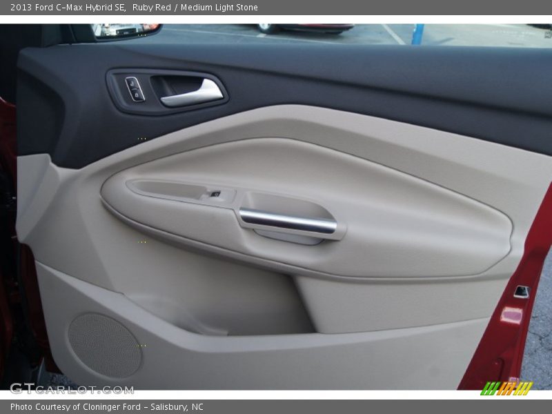 Ruby Red / Medium Light Stone 2013 Ford C-Max Hybrid SE