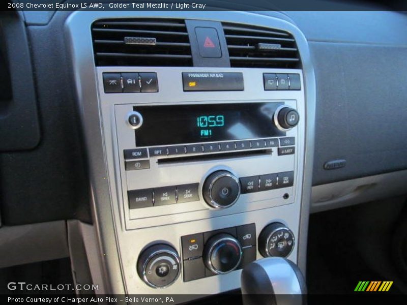 Controls of 2008 Equinox LS AWD
