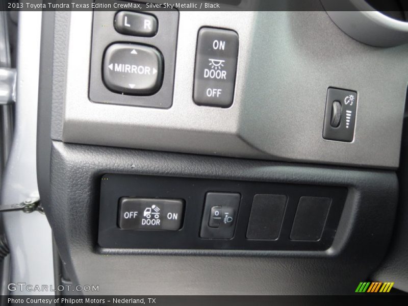 Silver Sky Metallic / Black 2013 Toyota Tundra Texas Edition CrewMax