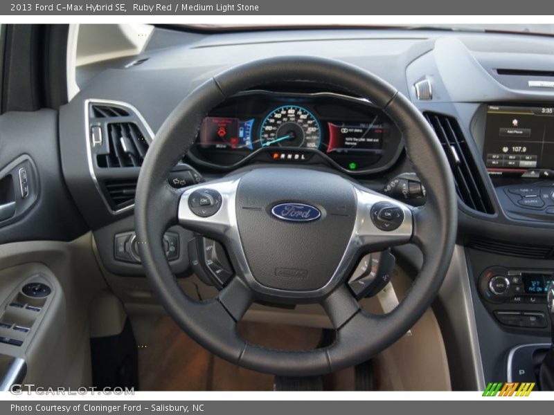  2013 C-Max Hybrid SE Steering Wheel