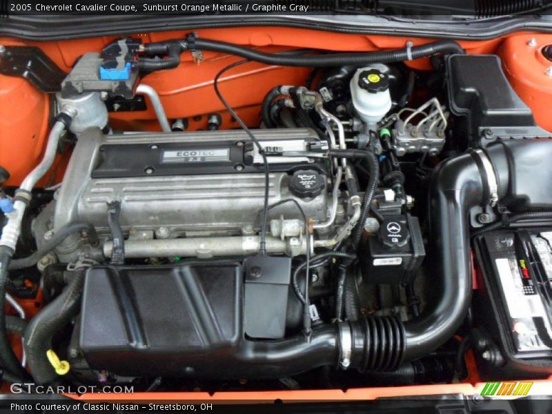 2005 Cavalier Coupe Engine - 2.2 Liter DOHC 16 Valve 4 Cylinder