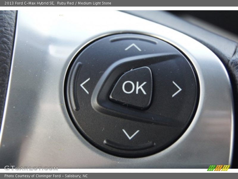 Controls of 2013 C-Max Hybrid SE