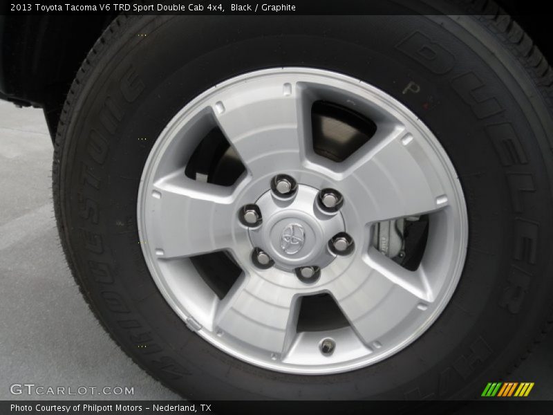  2013 Tacoma V6 TRD Sport Double Cab 4x4 Wheel