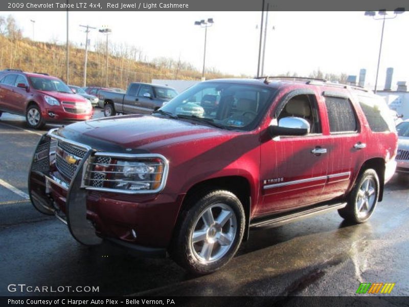 Red Jewel / Light Cashmere 2009 Chevrolet Tahoe LTZ 4x4