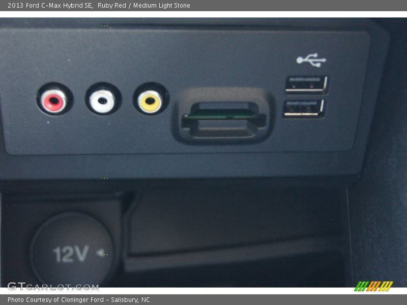 Ruby Red / Medium Light Stone 2013 Ford C-Max Hybrid SE