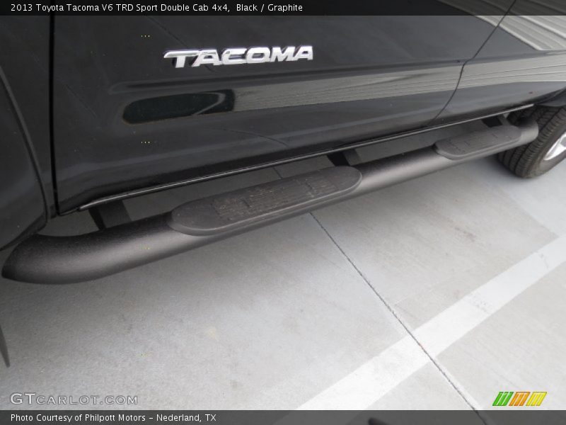 Black / Graphite 2013 Toyota Tacoma V6 TRD Sport Double Cab 4x4