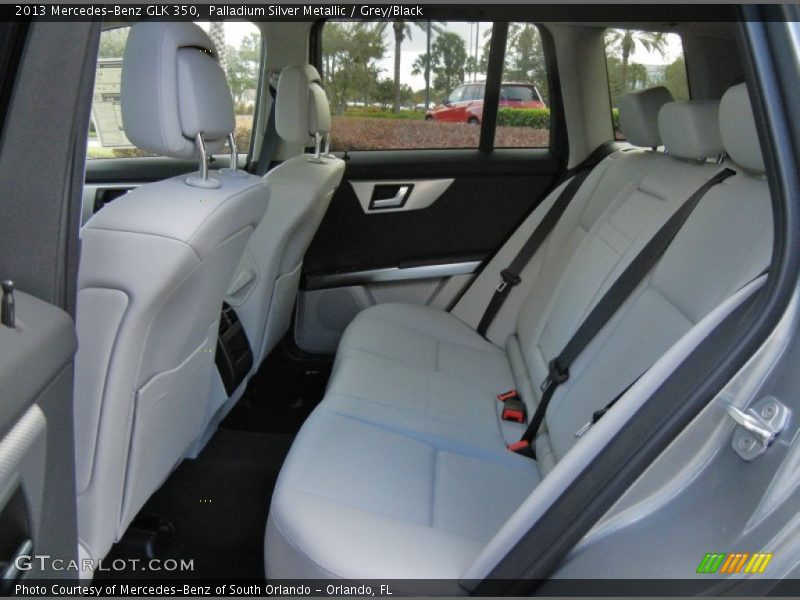Rear Seat of 2013 GLK 350