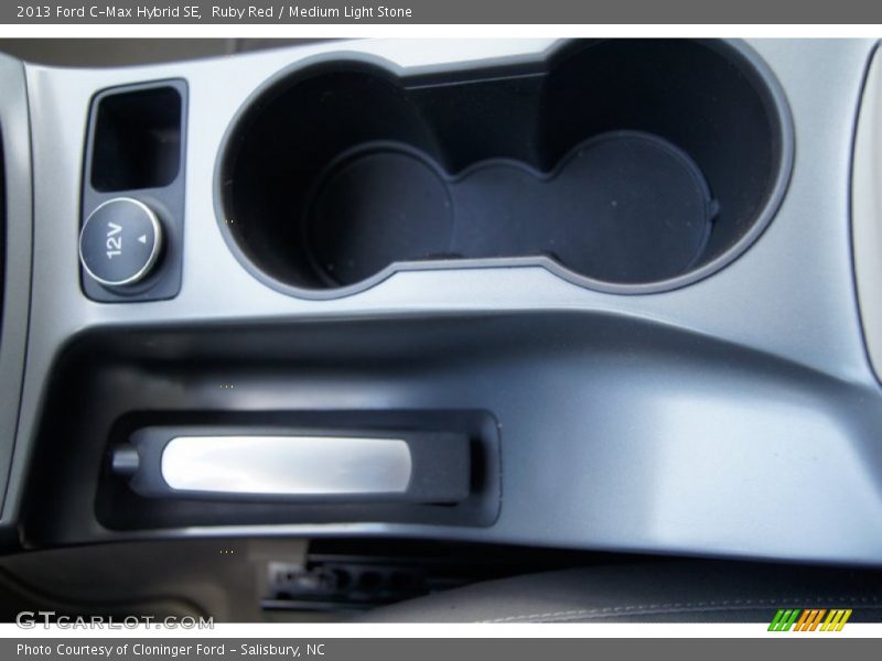 Ruby Red / Medium Light Stone 2013 Ford C-Max Hybrid SE