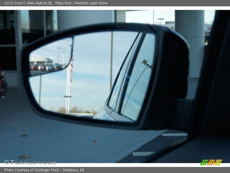 Ruby Red / Medium Light Stone 2013 Ford C-Max Hybrid SE