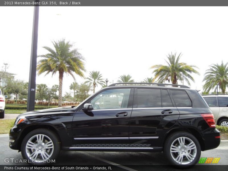 Black / Black 2013 Mercedes-Benz GLK 350