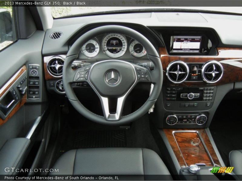 Black / Black 2013 Mercedes-Benz GLK 350