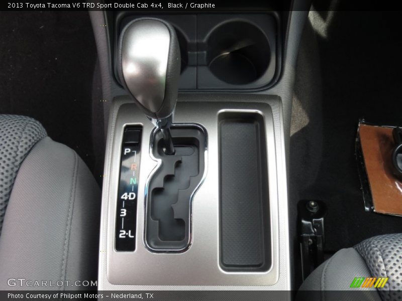  2013 Tacoma V6 TRD Sport Double Cab 4x4 5 Speed ECT-i Automatic Shifter