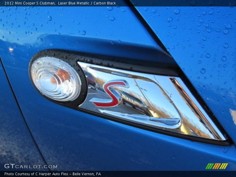 Laser Blue Metallic / Carbon Black 2012 Mini Cooper S Clubman