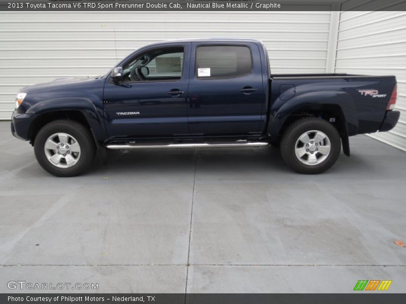 Nautical Blue Metallic / Graphite 2013 Toyota Tacoma V6 TRD Sport Prerunner Double Cab