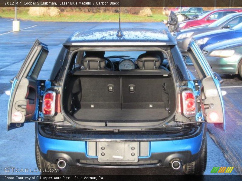 Laser Blue Metallic / Carbon Black 2012 Mini Cooper S Clubman