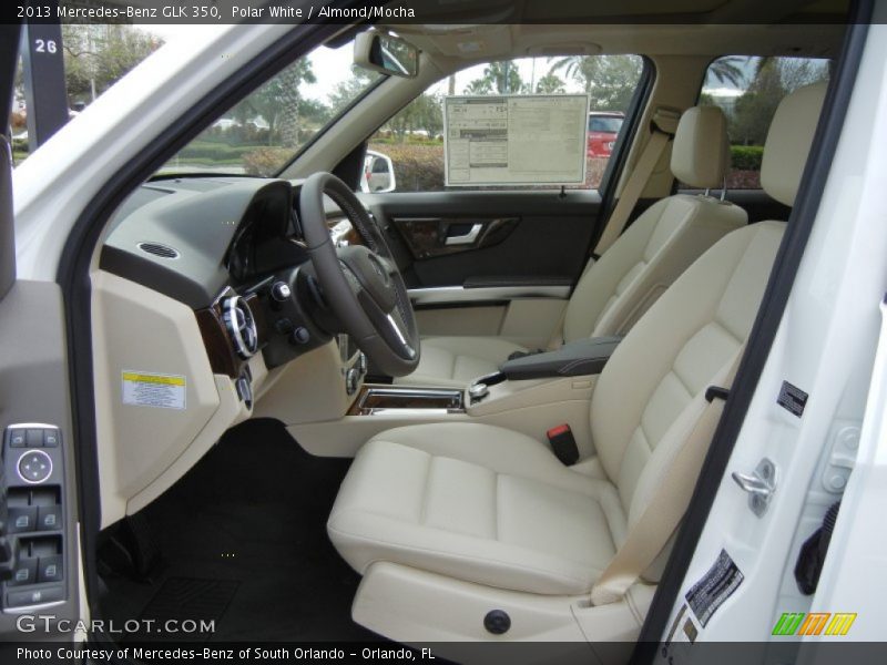 Polar White / Almond/Mocha 2013 Mercedes-Benz GLK 350