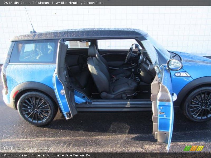 Laser Blue Metallic / Carbon Black 2012 Mini Cooper S Clubman