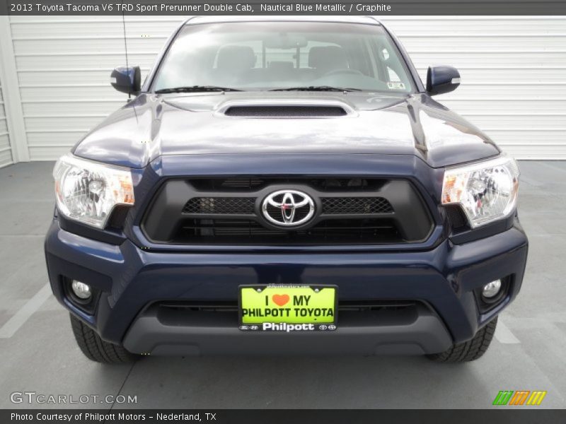 Nautical Blue Metallic / Graphite 2013 Toyota Tacoma V6 TRD Sport Prerunner Double Cab