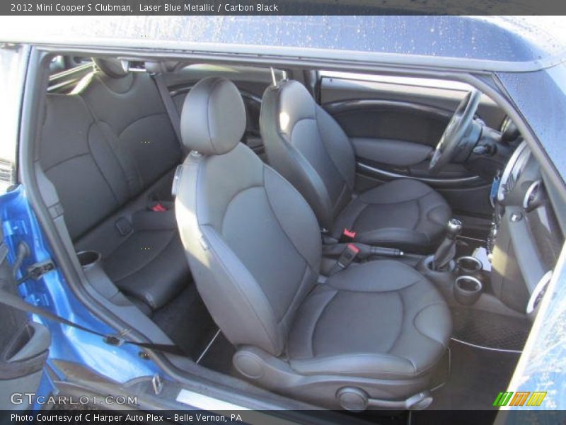 Laser Blue Metallic / Carbon Black 2012 Mini Cooper S Clubman