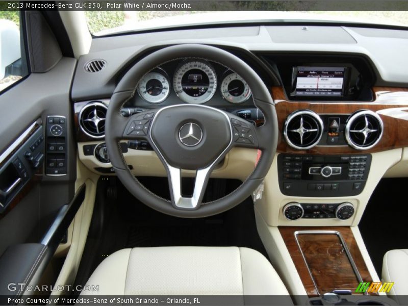 Polar White / Almond/Mocha 2013 Mercedes-Benz GLK 350