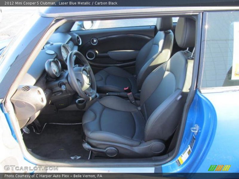 Laser Blue Metallic / Carbon Black 2012 Mini Cooper S Clubman