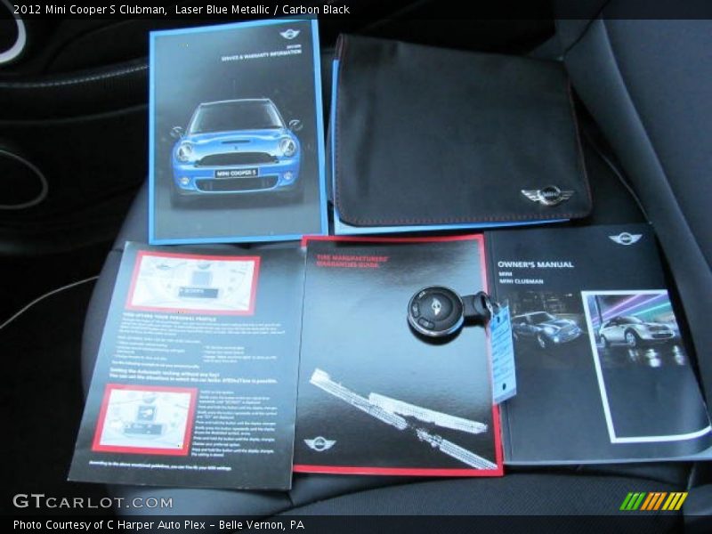 Laser Blue Metallic / Carbon Black 2012 Mini Cooper S Clubman
