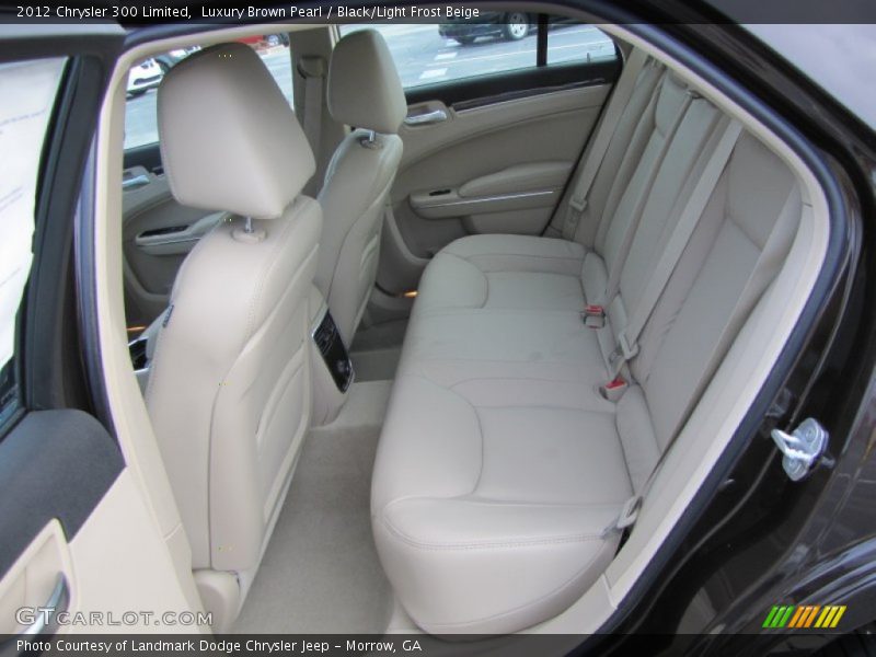 Luxury Brown Pearl / Black/Light Frost Beige 2012 Chrysler 300 Limited