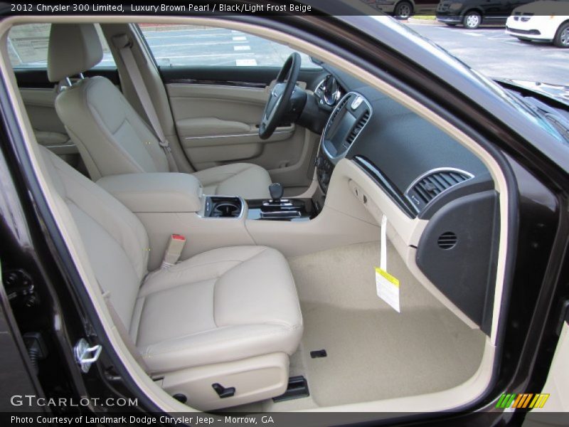 Luxury Brown Pearl / Black/Light Frost Beige 2012 Chrysler 300 Limited