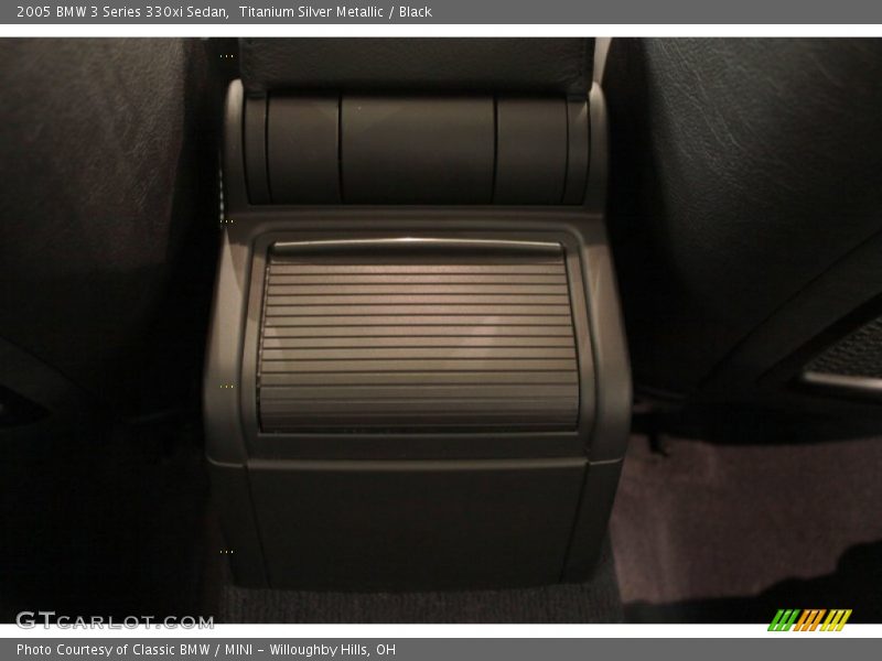 Titanium Silver Metallic / Black 2005 BMW 3 Series 330xi Sedan