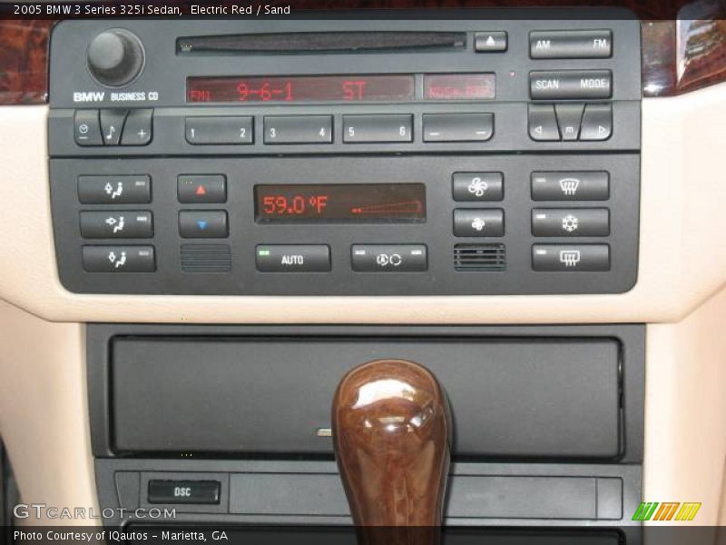 Electric Red / Sand 2005 BMW 3 Series 325i Sedan