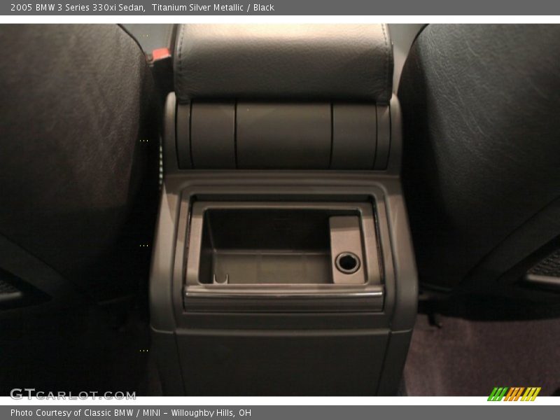 Titanium Silver Metallic / Black 2005 BMW 3 Series 330xi Sedan