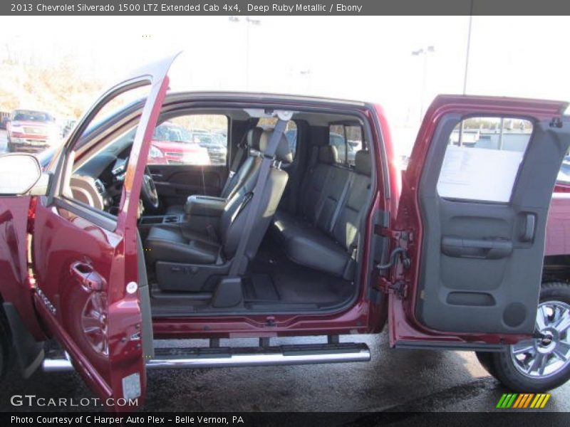 Deep Ruby Metallic / Ebony 2013 Chevrolet Silverado 1500 LTZ Extended Cab 4x4