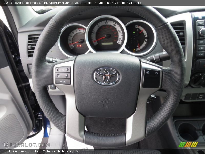 Nautical Blue Metallic / Graphite 2013 Toyota Tacoma V6 TRD Sport Prerunner Double Cab