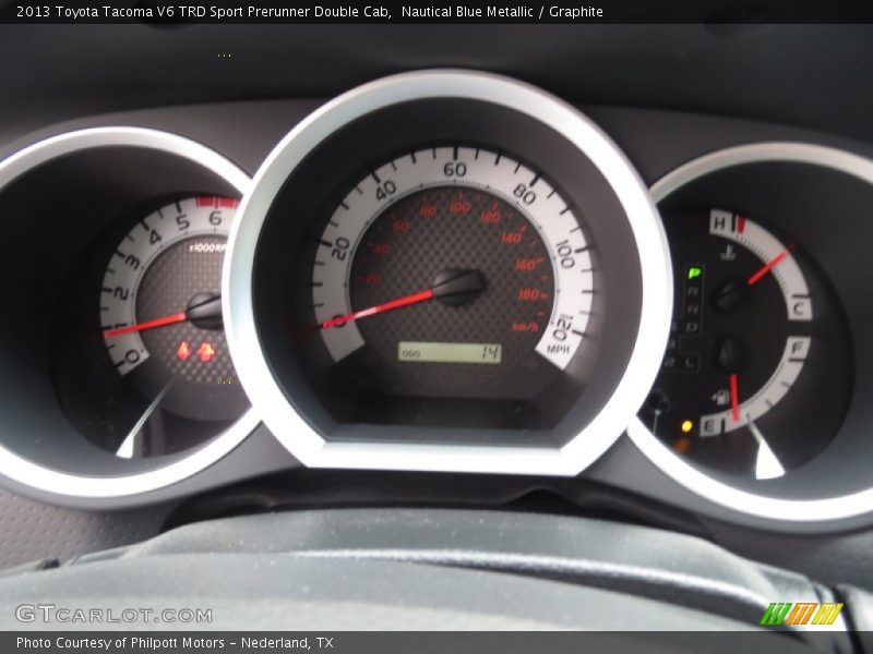 Nautical Blue Metallic / Graphite 2013 Toyota Tacoma V6 TRD Sport Prerunner Double Cab