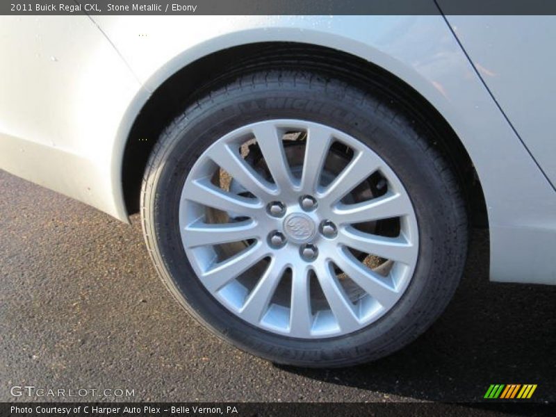 Stone Metallic / Ebony 2011 Buick Regal CXL