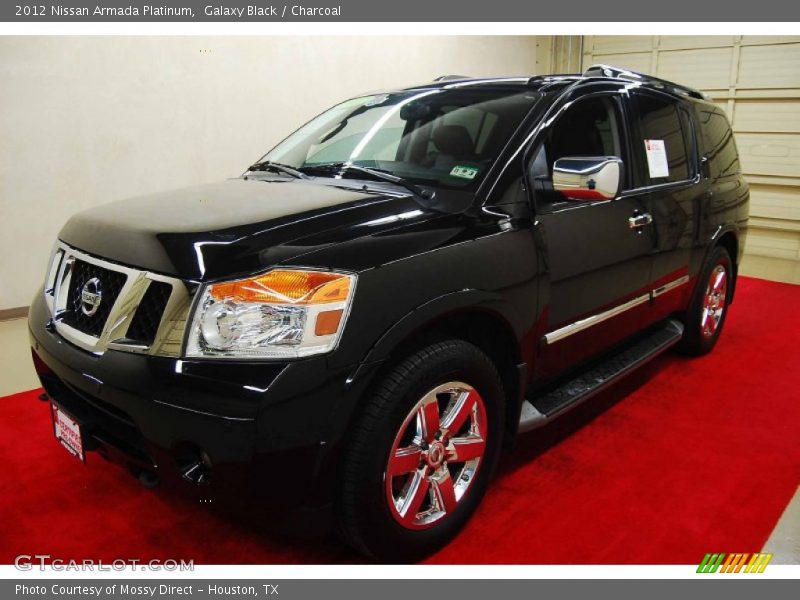 Galaxy Black / Charcoal 2012 Nissan Armada Platinum