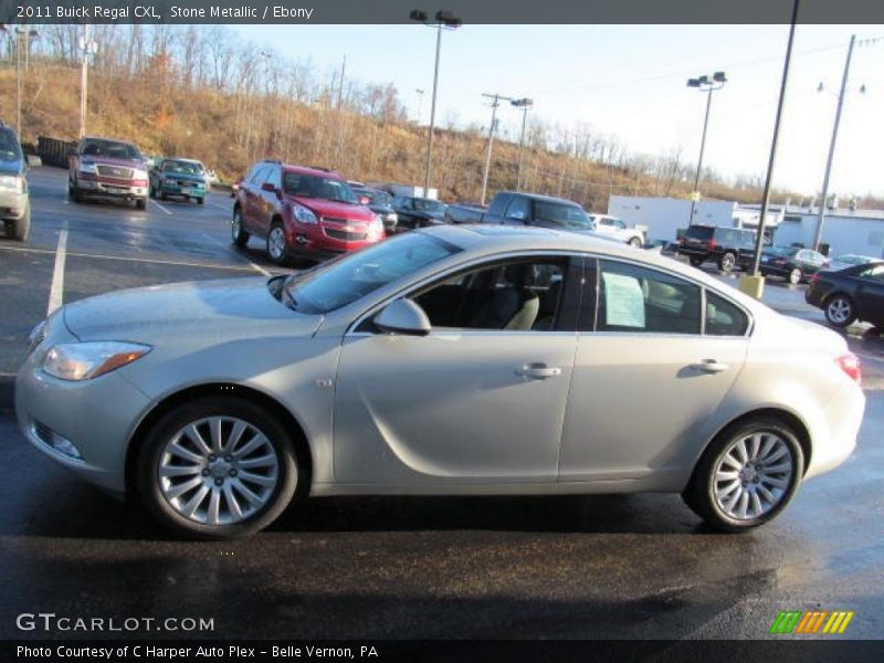 Stone Metallic / Ebony 2011 Buick Regal CXL