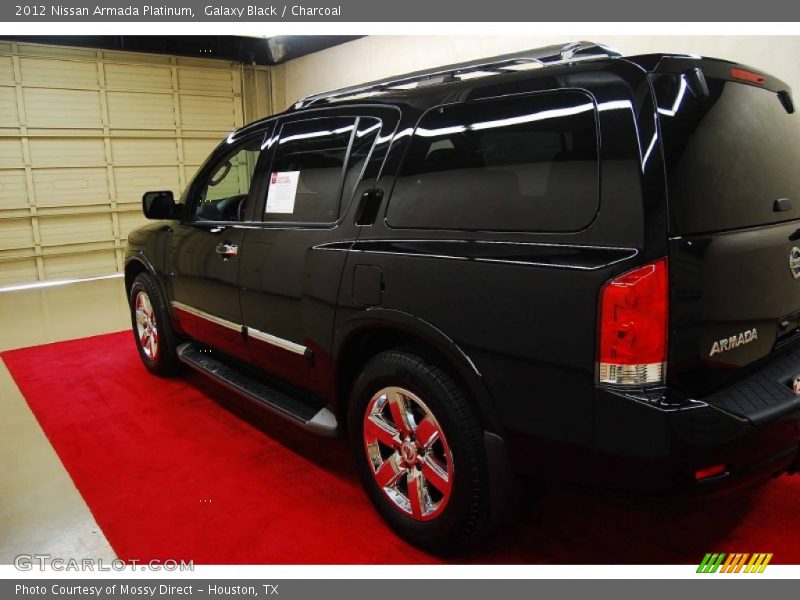 Galaxy Black / Charcoal 2012 Nissan Armada Platinum